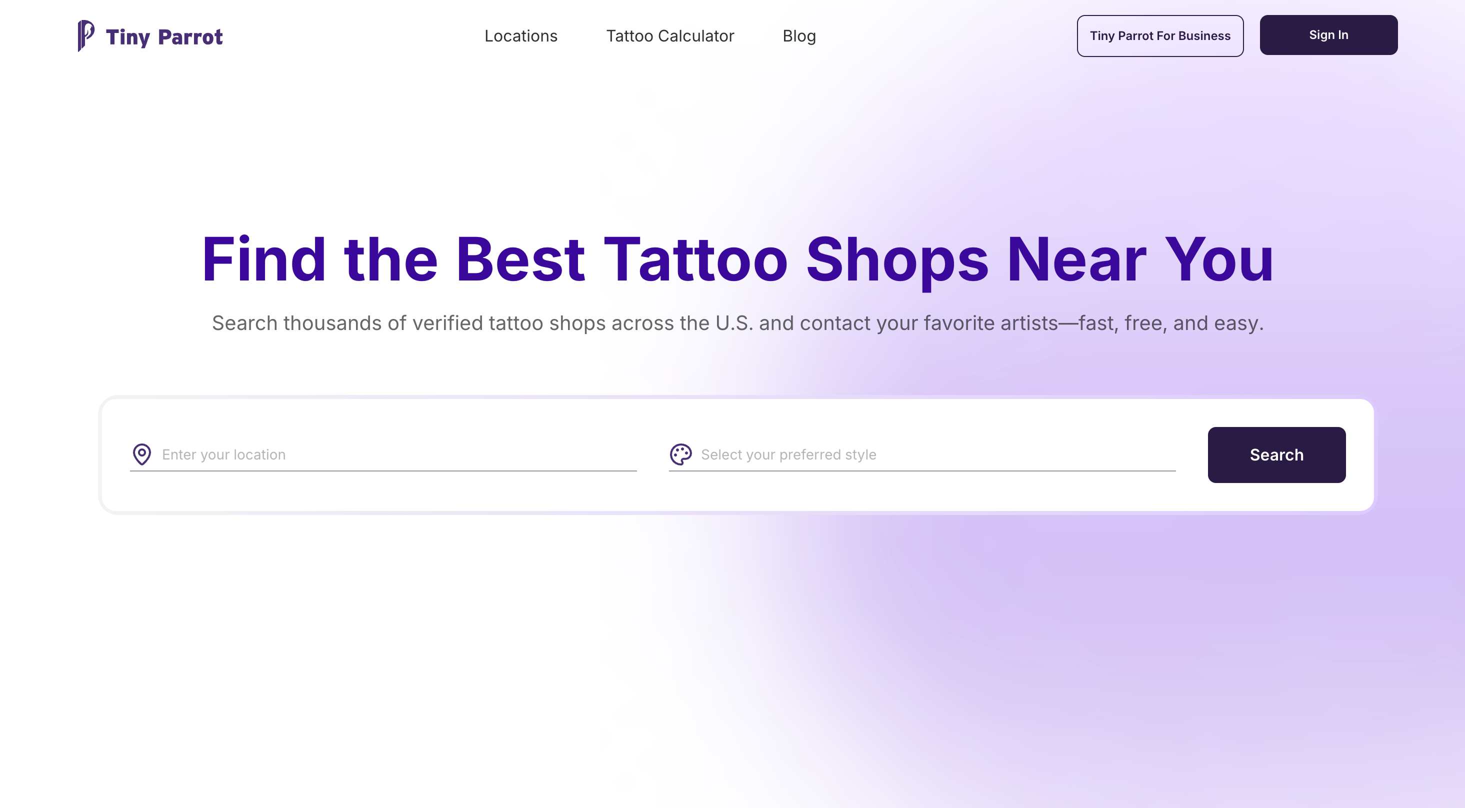 Parrot shops near me